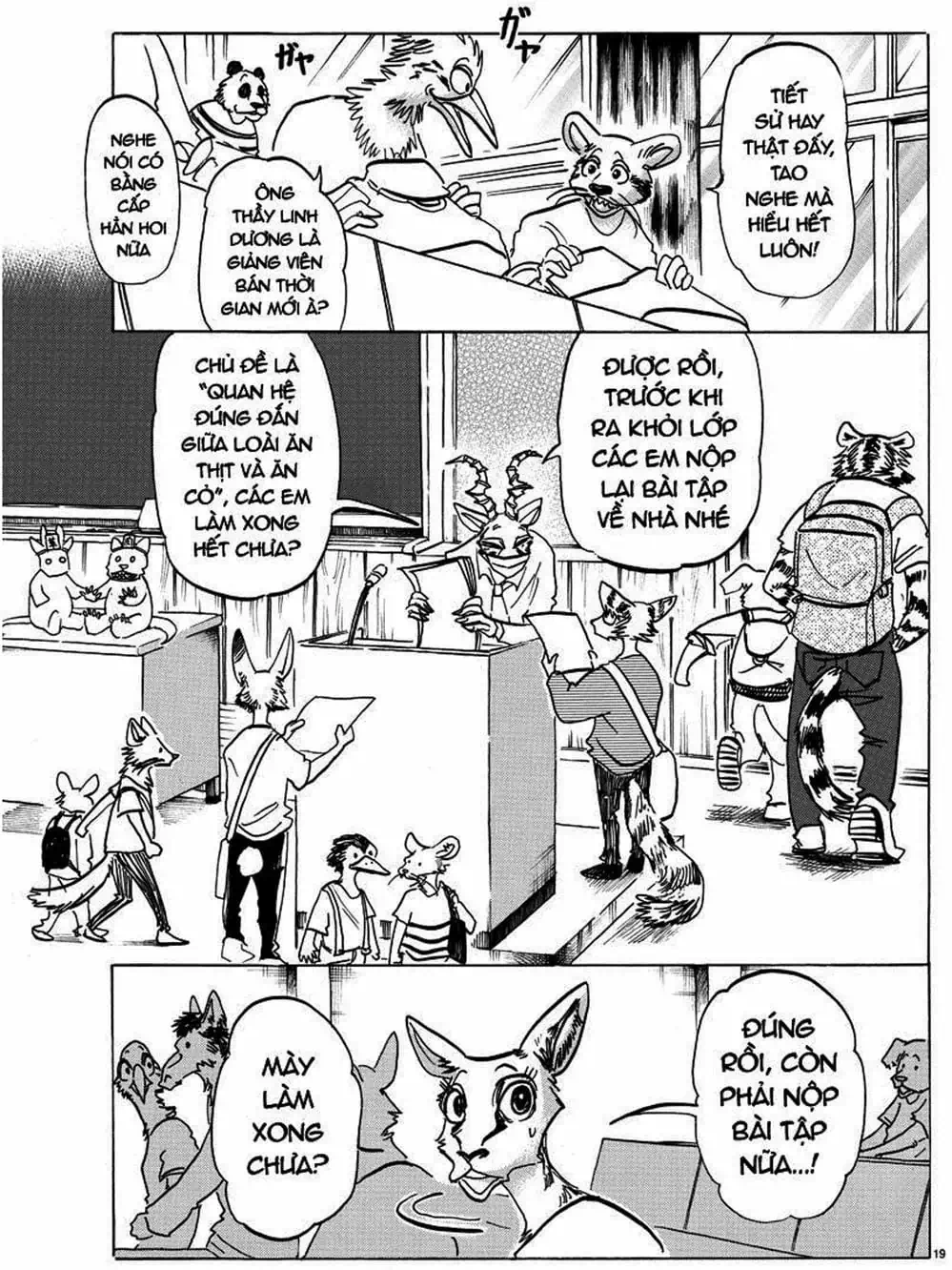 Truyện Tranh Bởi Vì Chúng Ta Đều Là Những Ngôi Sao - Beastars trang 10