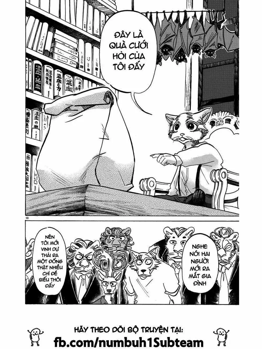 Truyện Tranh Bởi Vì Chúng Ta Đều Là Những Ngôi Sao - Beastars trang 10