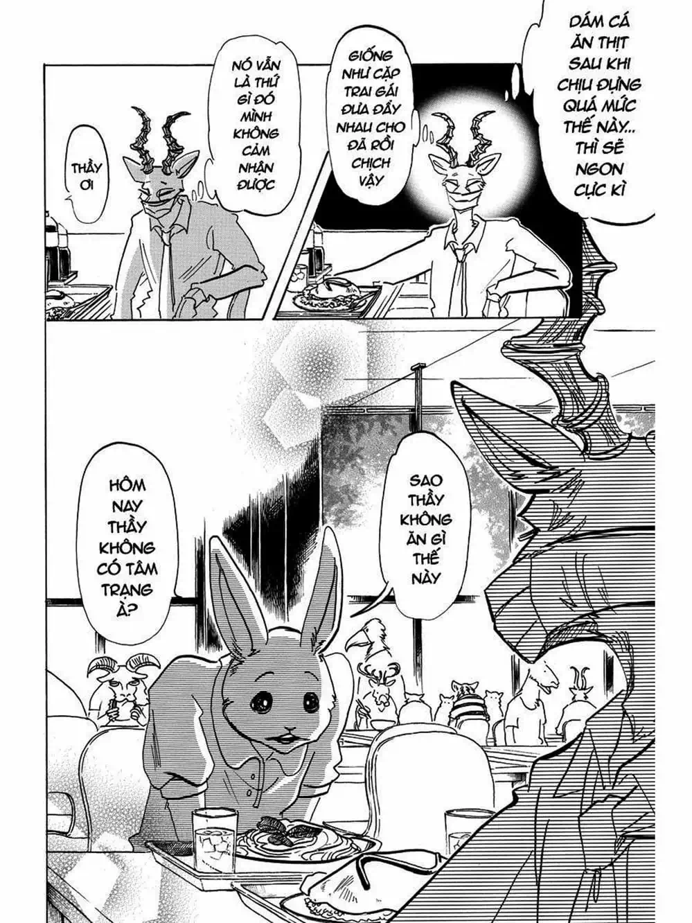 Truyện Tranh Bởi Vì Chúng Ta Đều Là Những Ngôi Sao - Beastars trang 10