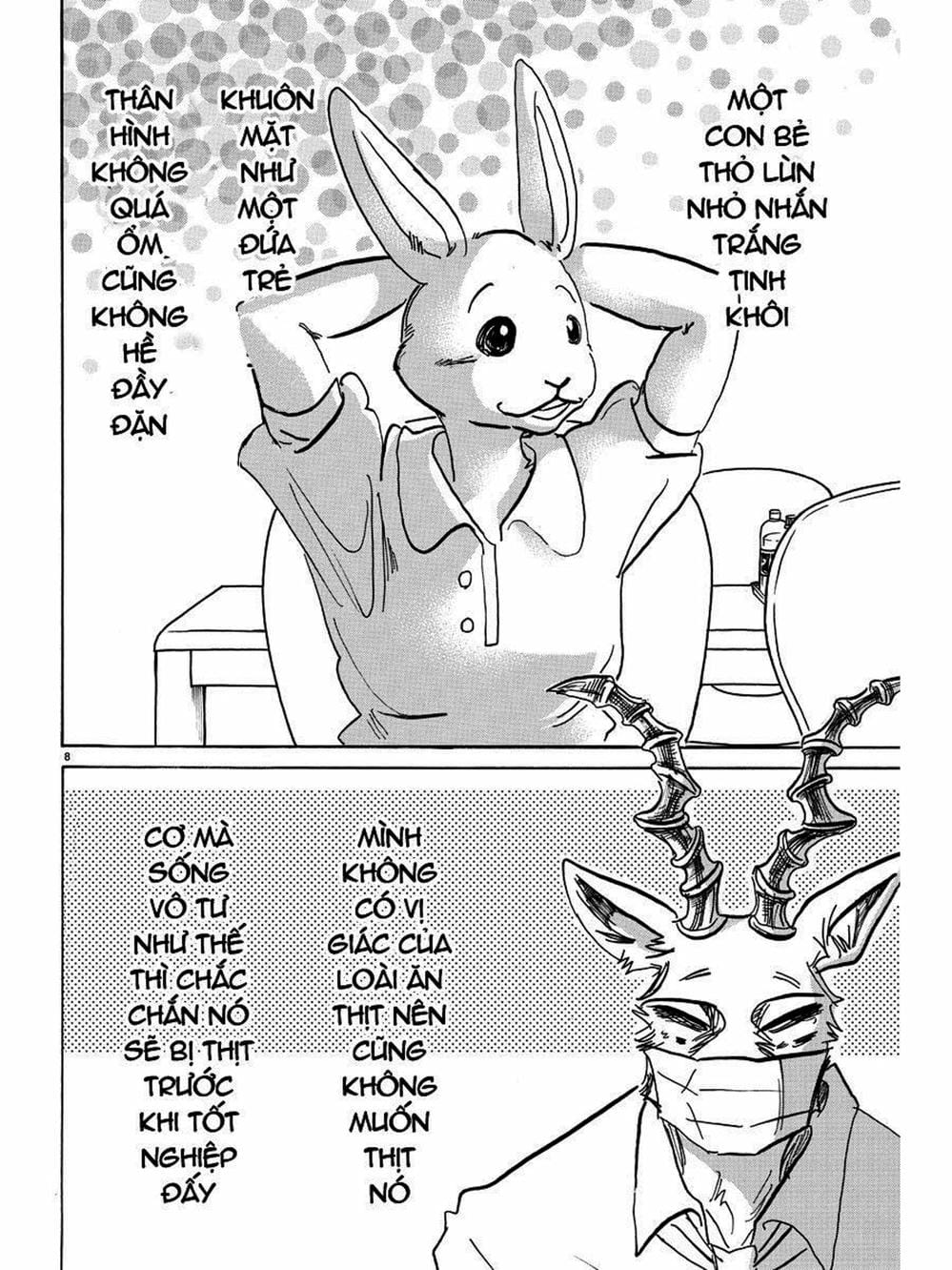 Truyện Tranh Bởi Vì Chúng Ta Đều Là Những Ngôi Sao - Beastars trang 10