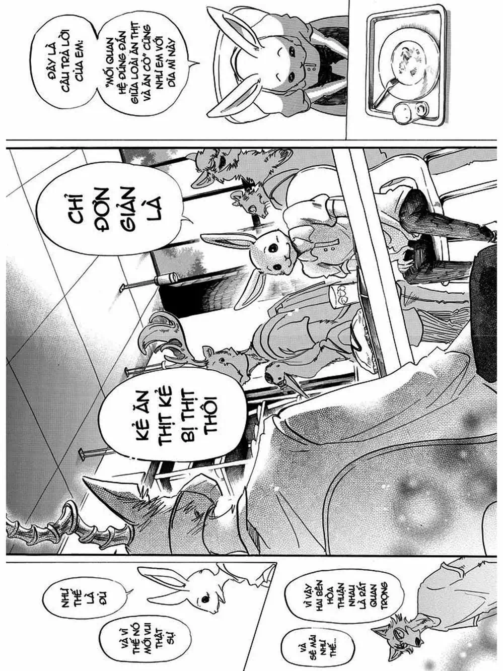Truyện Tranh Bởi Vì Chúng Ta Đều Là Những Ngôi Sao - Beastars trang 10