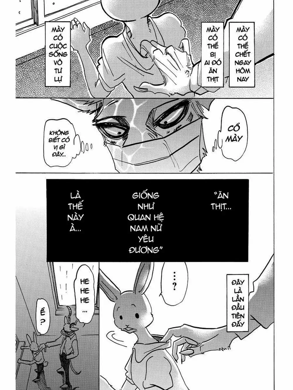 Truyện Tranh Bởi Vì Chúng Ta Đều Là Những Ngôi Sao - Beastars trang 10
