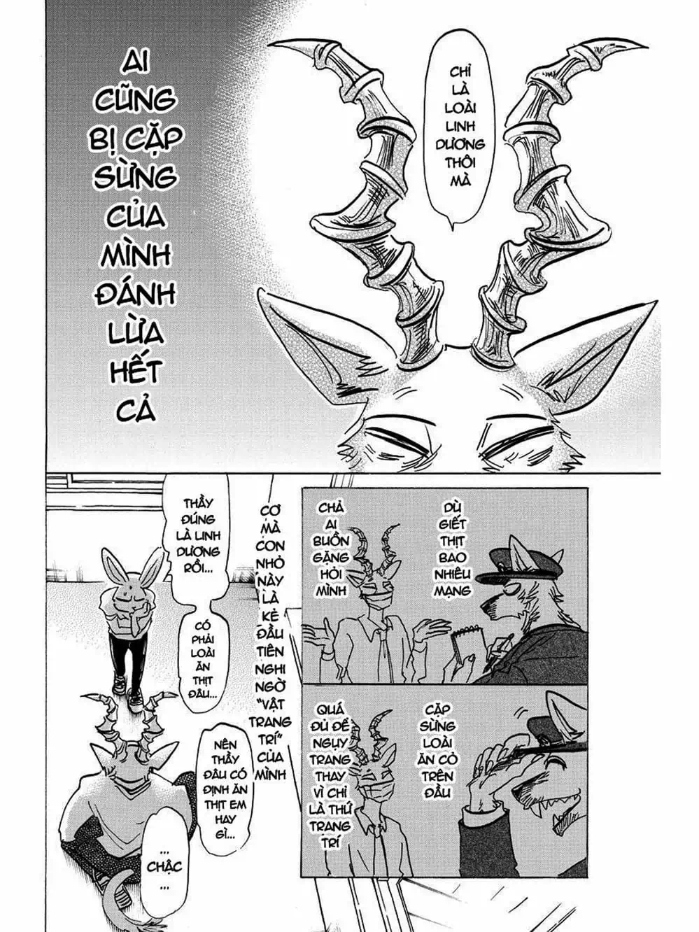 Truyện Tranh Bởi Vì Chúng Ta Đều Là Những Ngôi Sao - Beastars trang 10