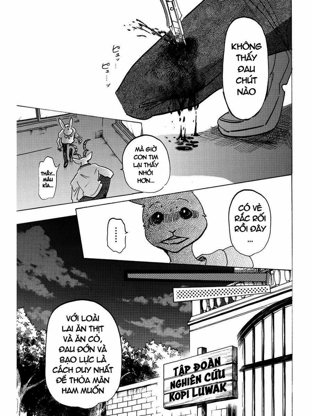 Truyện Tranh Bởi Vì Chúng Ta Đều Là Những Ngôi Sao - Beastars trang 10