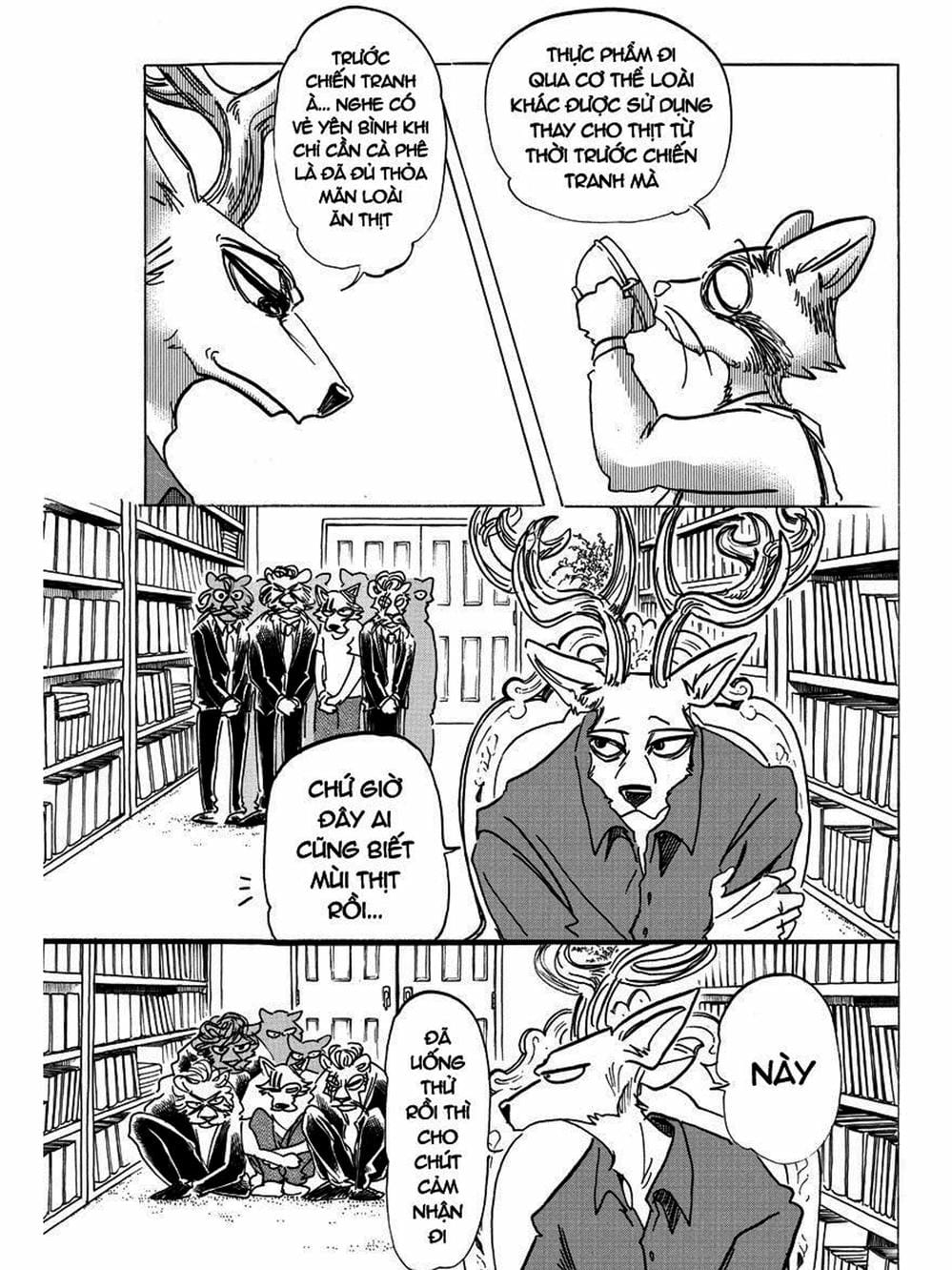 Truyện Tranh Bởi Vì Chúng Ta Đều Là Những Ngôi Sao - Beastars trang 10