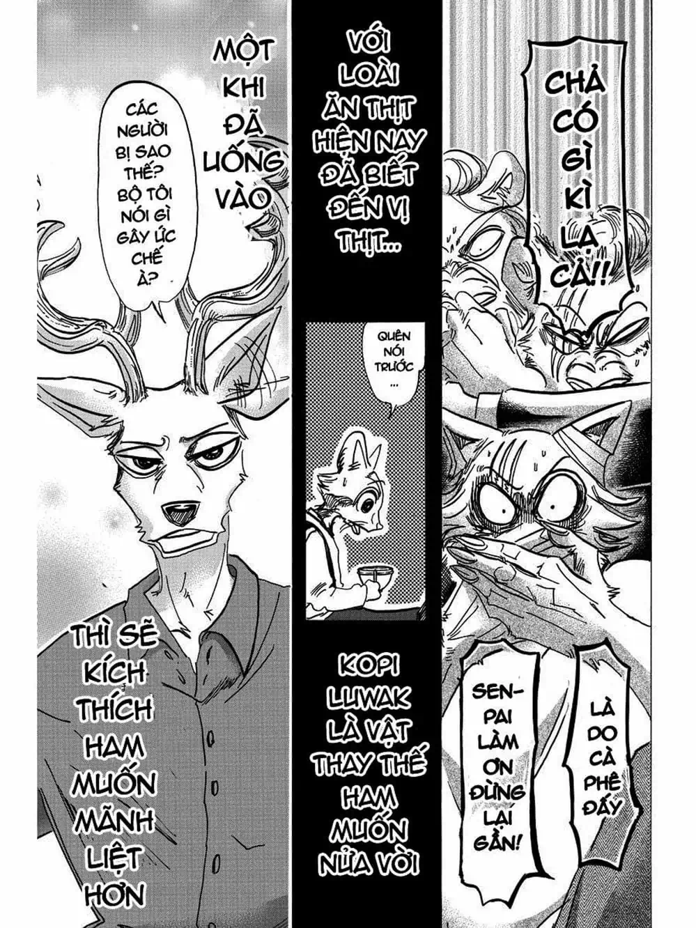 Truyện Tranh Bởi Vì Chúng Ta Đều Là Những Ngôi Sao - Beastars trang 10