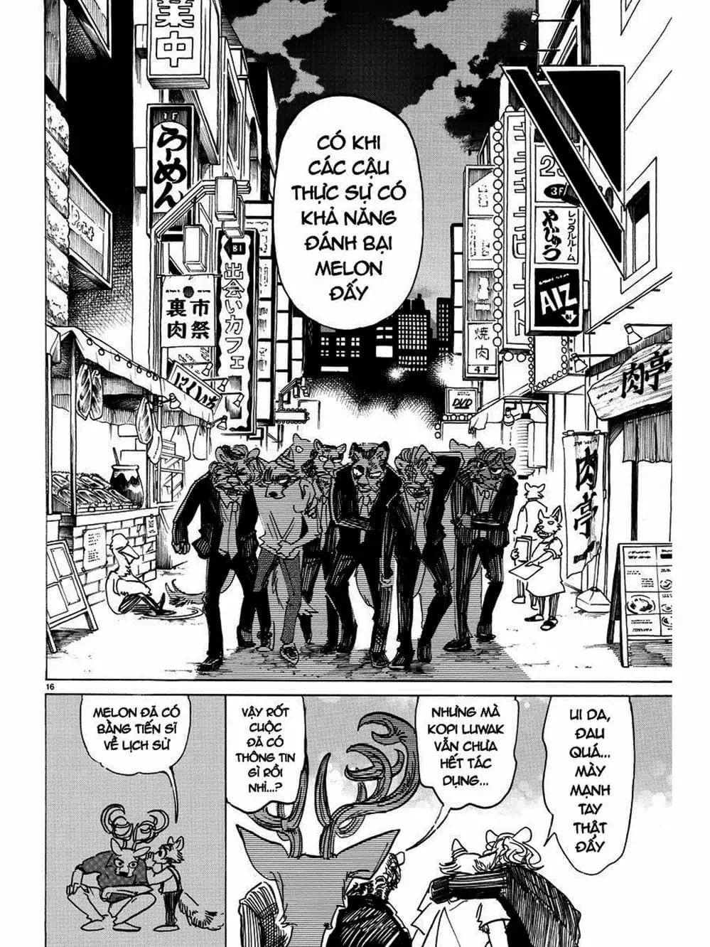 Truyện Tranh Bởi Vì Chúng Ta Đều Là Những Ngôi Sao - Beastars trang 10