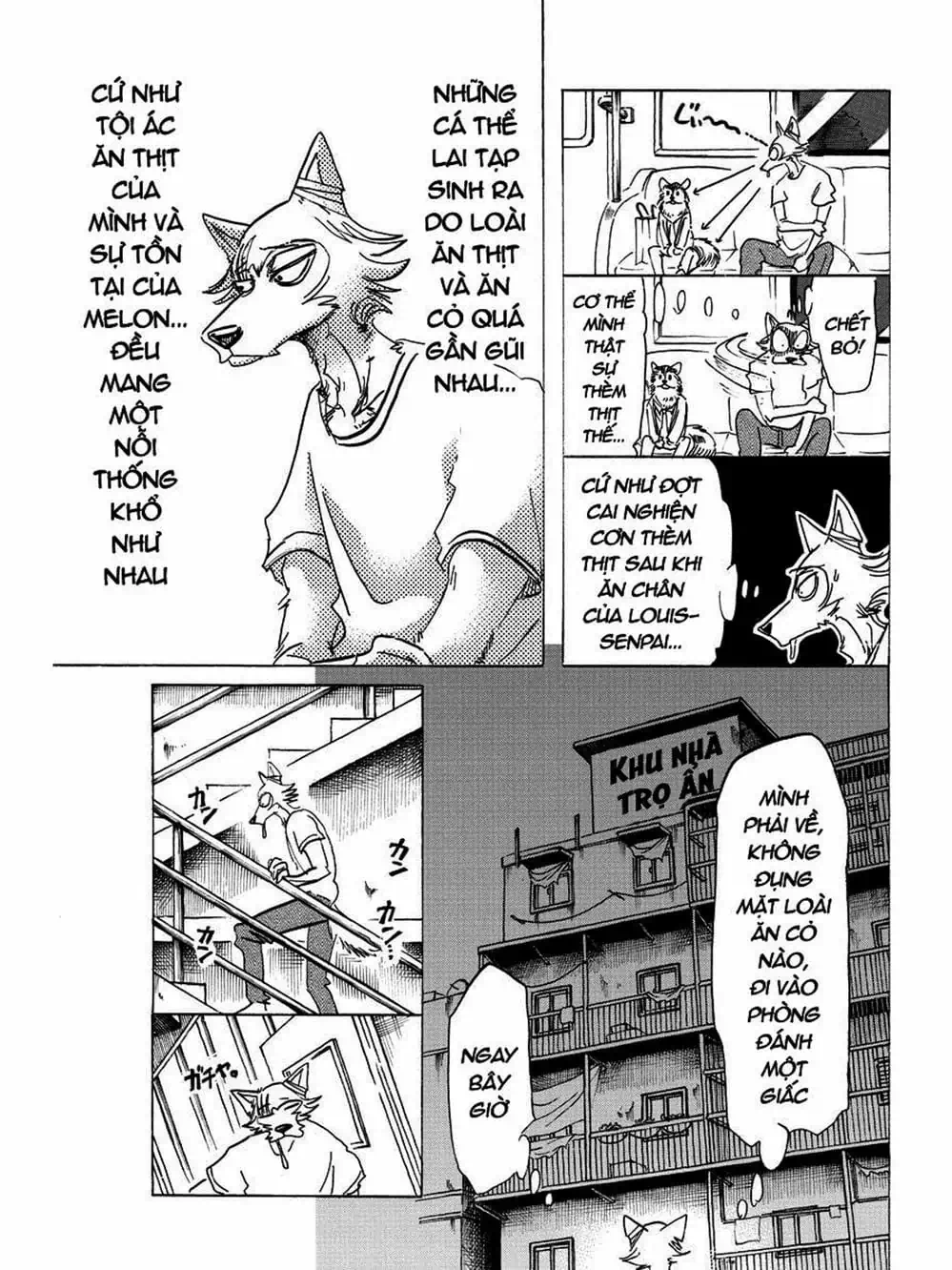 Truyện Tranh Bởi Vì Chúng Ta Đều Là Những Ngôi Sao - Beastars trang 10