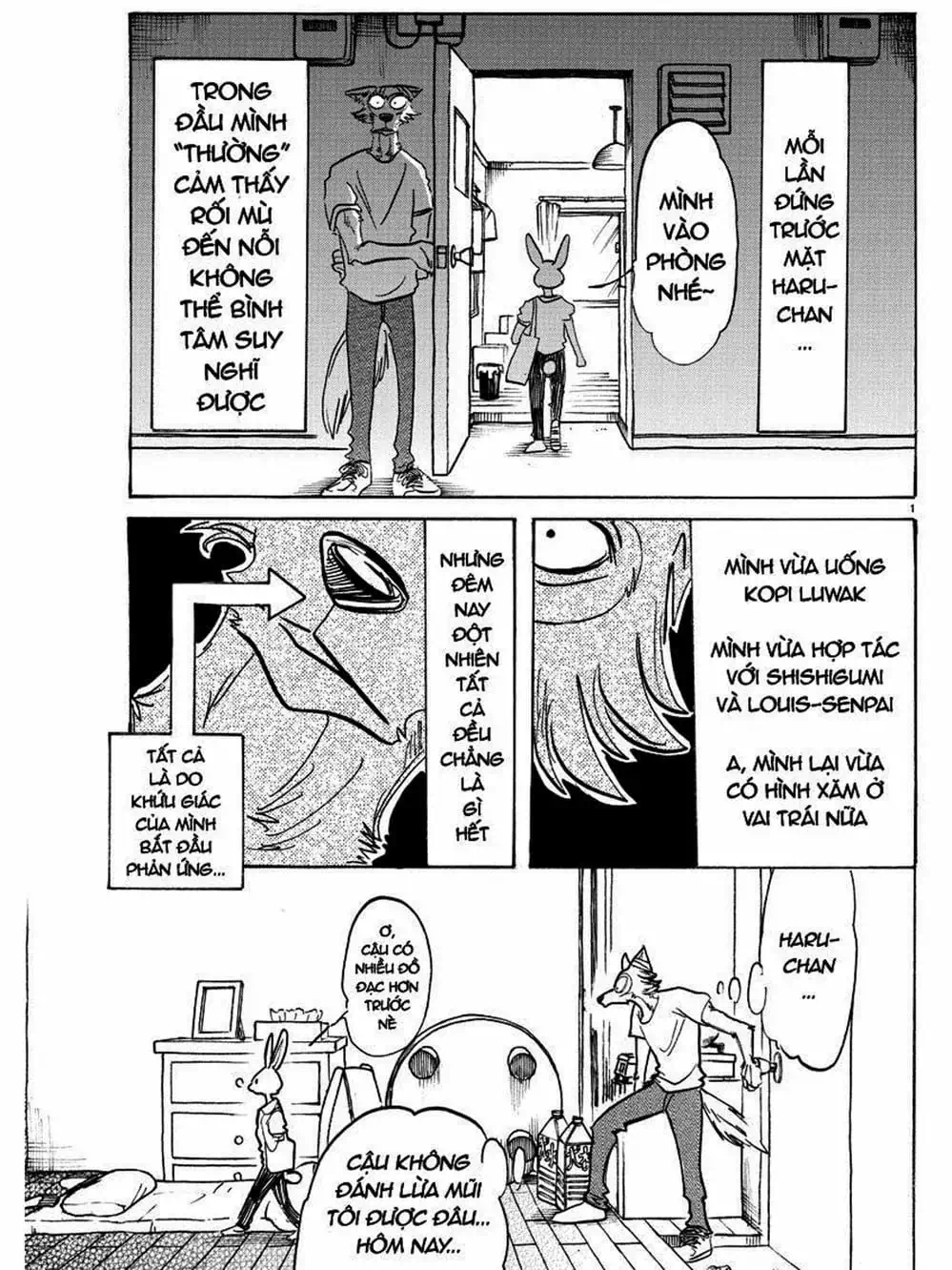 Truyện Tranh Bởi Vì Chúng Ta Đều Là Những Ngôi Sao - Beastars trang 10