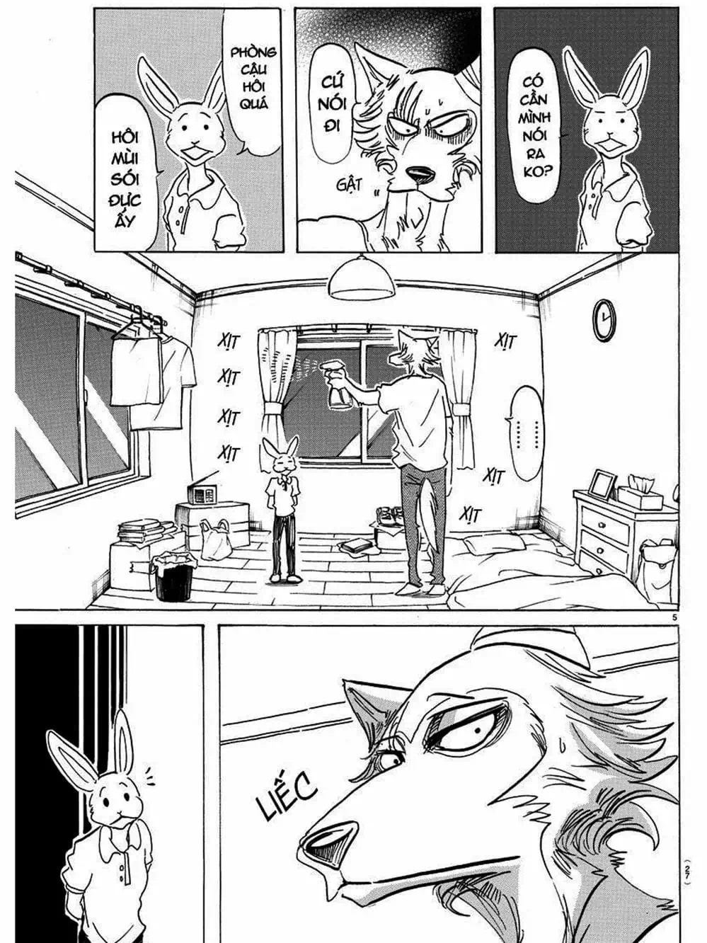 Truyện Tranh Bởi Vì Chúng Ta Đều Là Những Ngôi Sao - Beastars trang 10