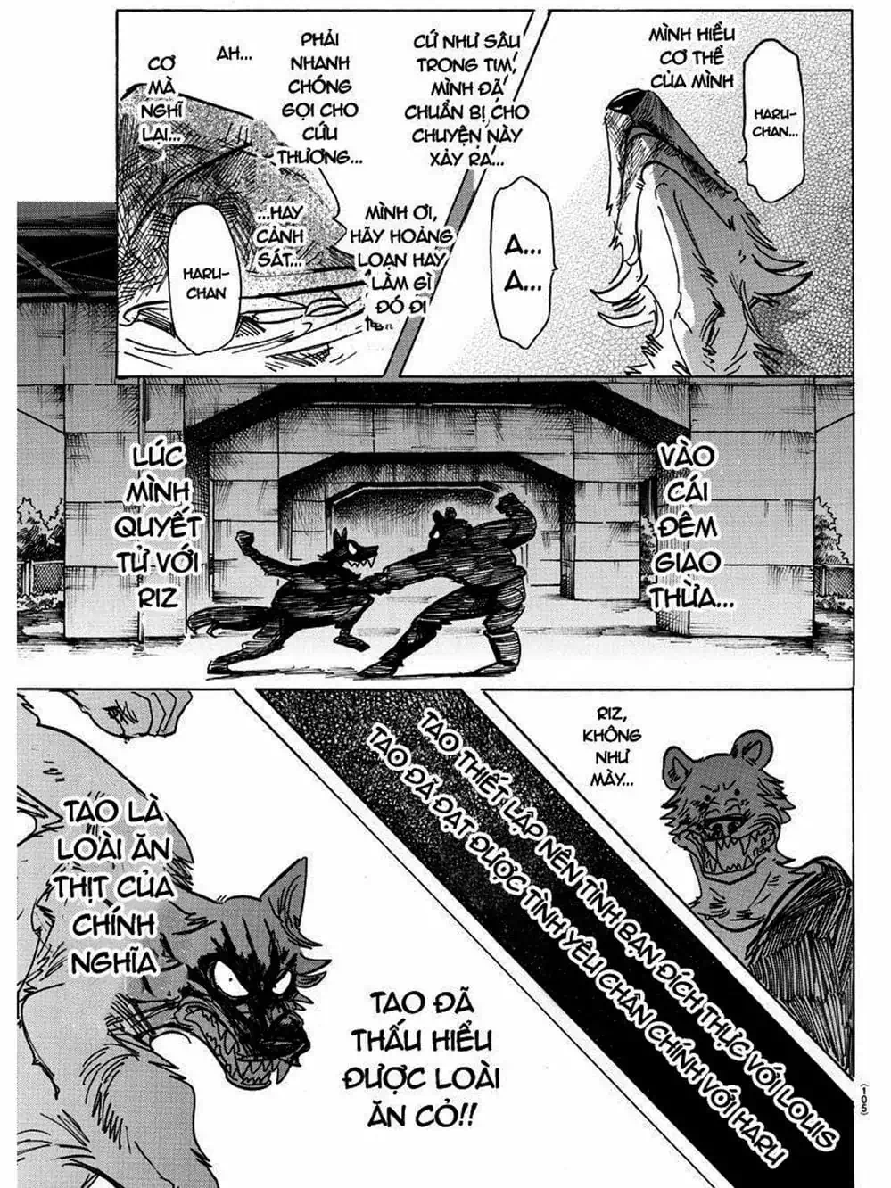 Truyện Tranh Bởi Vì Chúng Ta Đều Là Những Ngôi Sao - Beastars trang 10