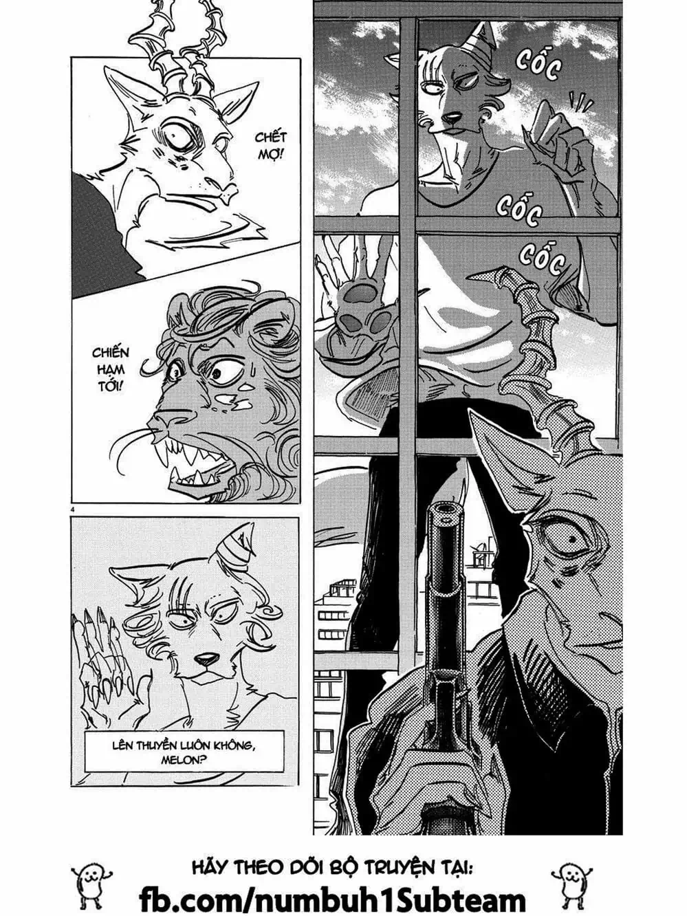 Truyện Tranh Bởi Vì Chúng Ta Đều Là Những Ngôi Sao - Beastars trang 10