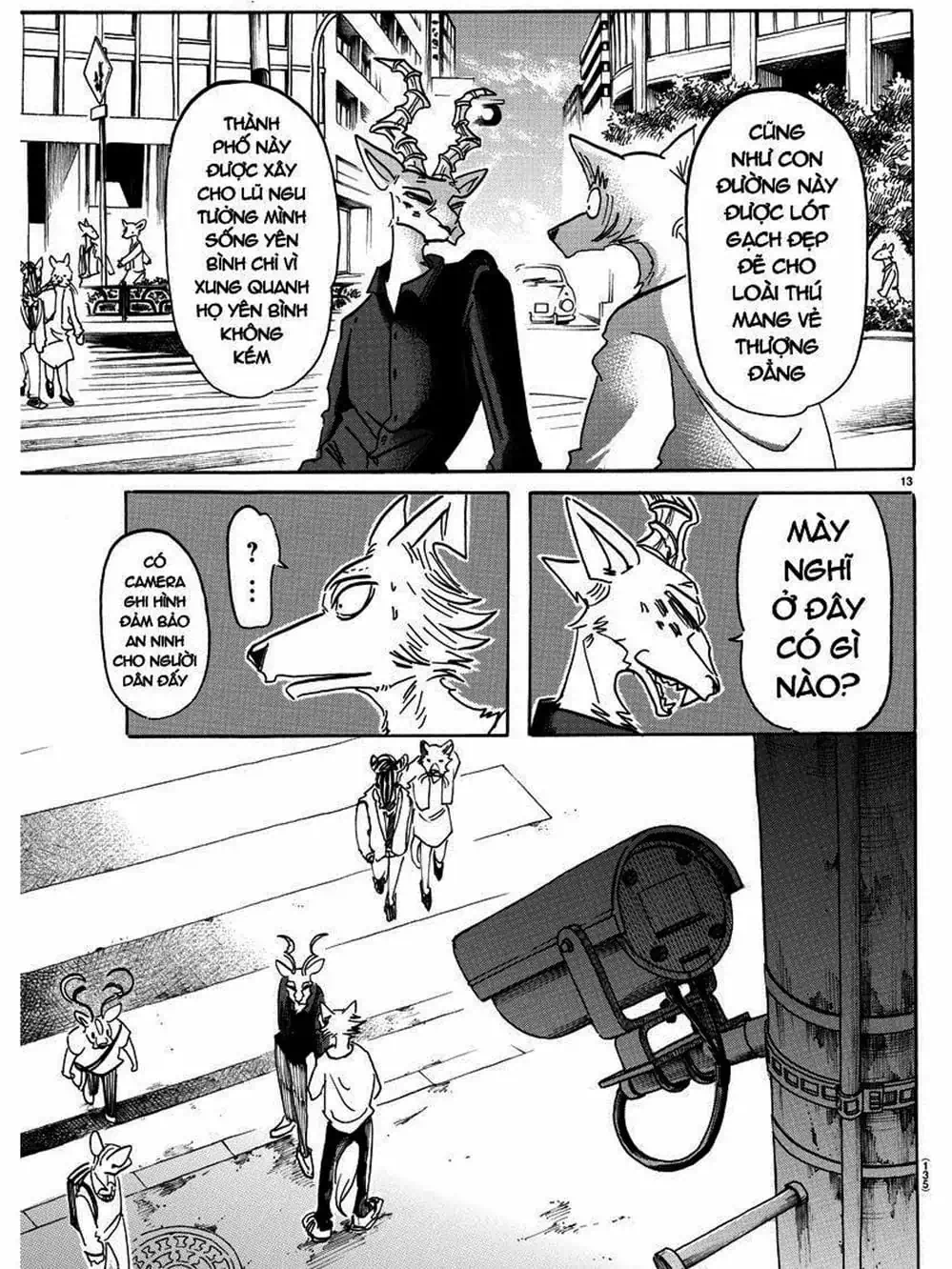 Truyện Tranh Bởi Vì Chúng Ta Đều Là Những Ngôi Sao - Beastars trang 10