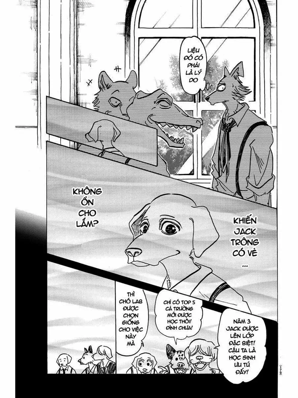 Truyện Tranh Bởi Vì Chúng Ta Đều Là Những Ngôi Sao - Beastars trang 10