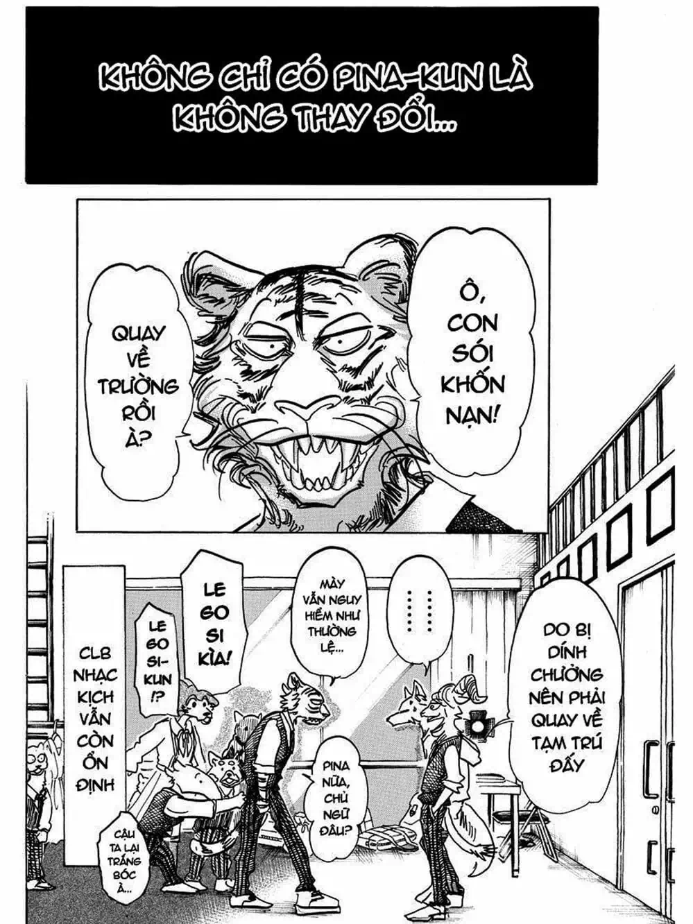 Truyện Tranh Bởi Vì Chúng Ta Đều Là Những Ngôi Sao - Beastars trang 10