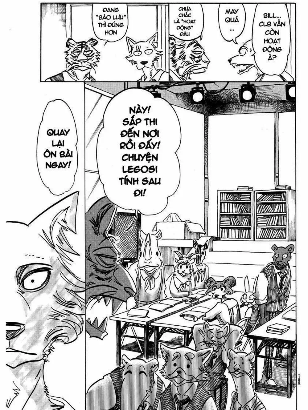 Truyện Tranh Bởi Vì Chúng Ta Đều Là Những Ngôi Sao - Beastars trang 10