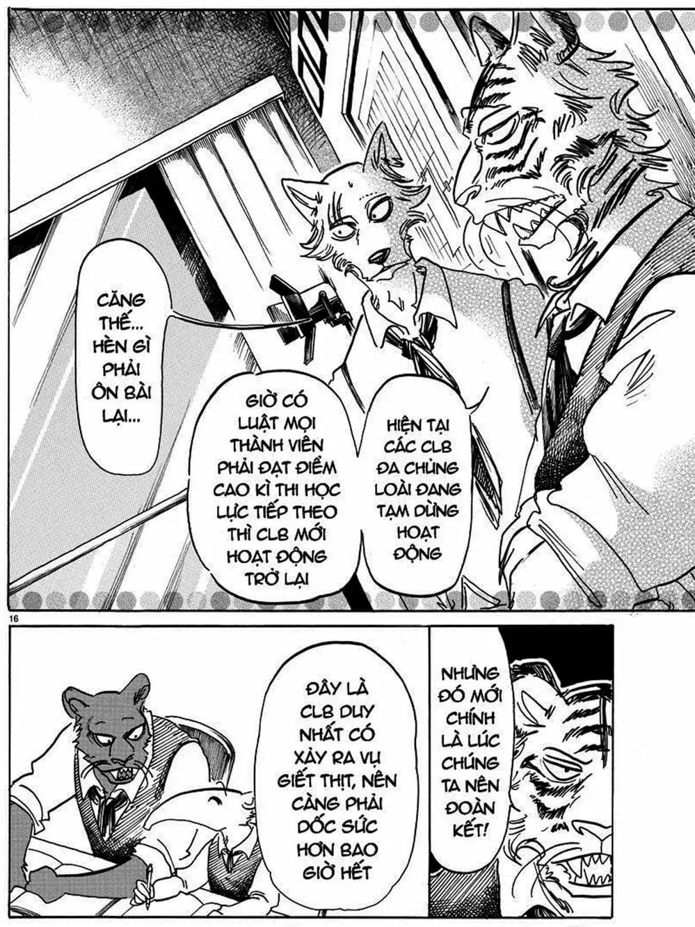 Truyện Tranh Bởi Vì Chúng Ta Đều Là Những Ngôi Sao - Beastars trang 10