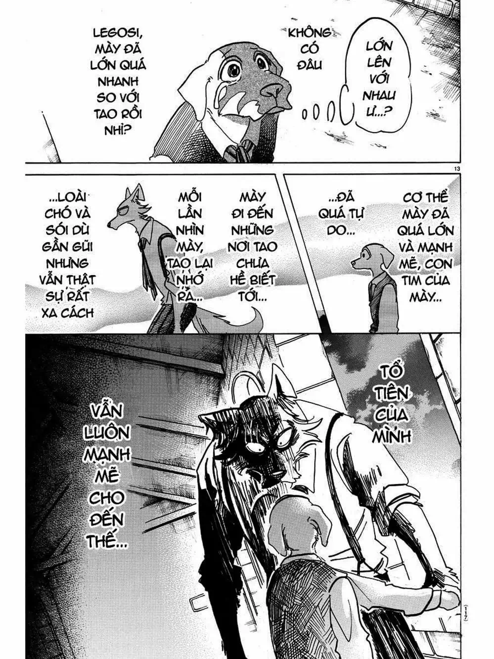 Truyện Tranh Bởi Vì Chúng Ta Đều Là Những Ngôi Sao - Beastars trang 10