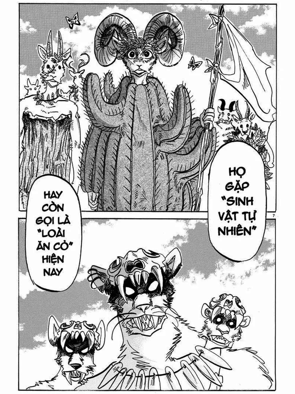 Truyện Tranh Bởi Vì Chúng Ta Đều Là Những Ngôi Sao - Beastars trang 10