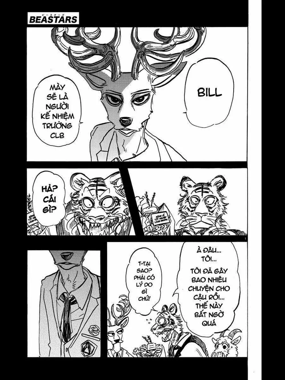 Truyện Tranh Bởi Vì Chúng Ta Đều Là Những Ngôi Sao - Beastars trang 10