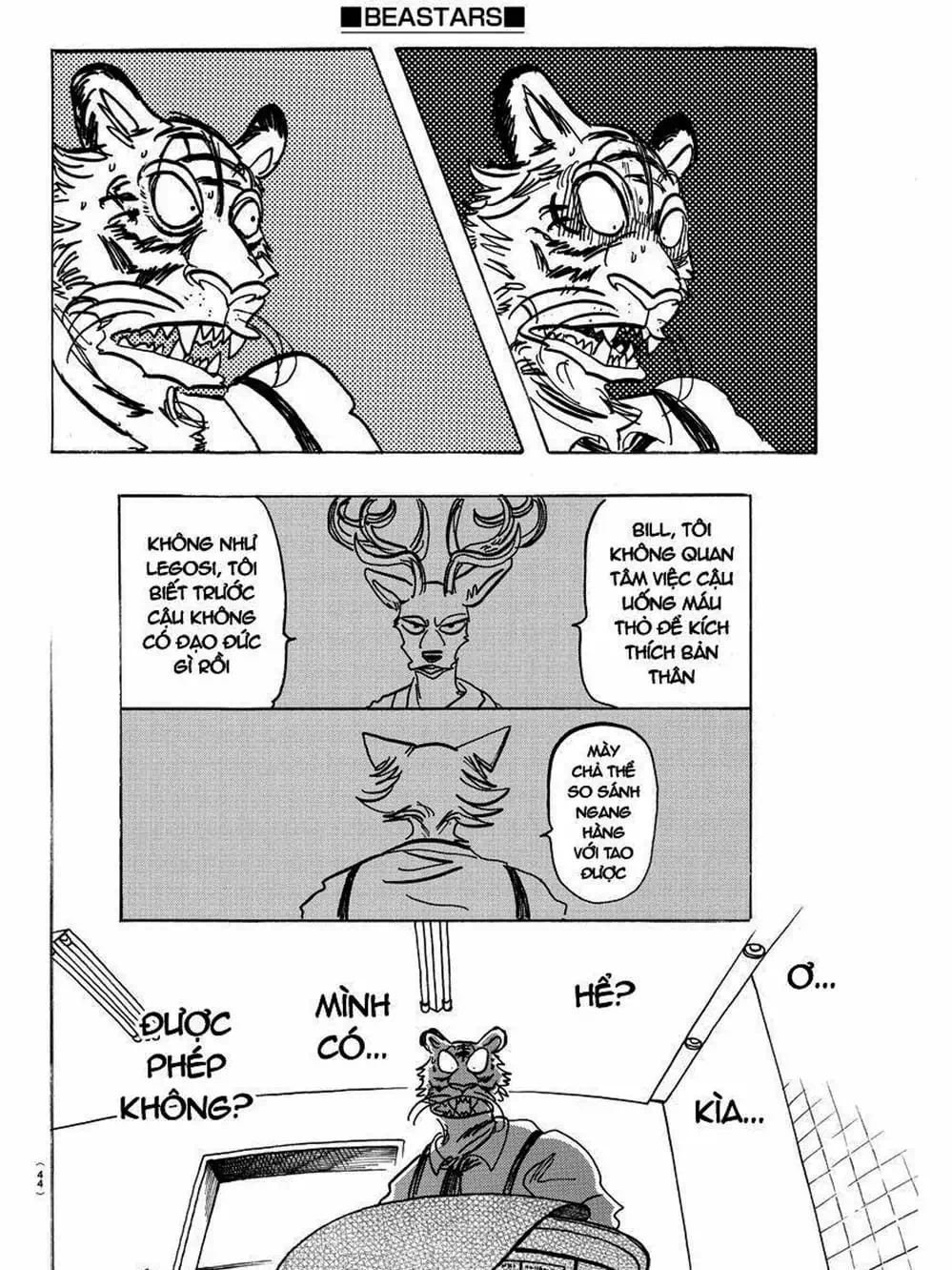 Truyện Tranh Bởi Vì Chúng Ta Đều Là Những Ngôi Sao - Beastars trang 10