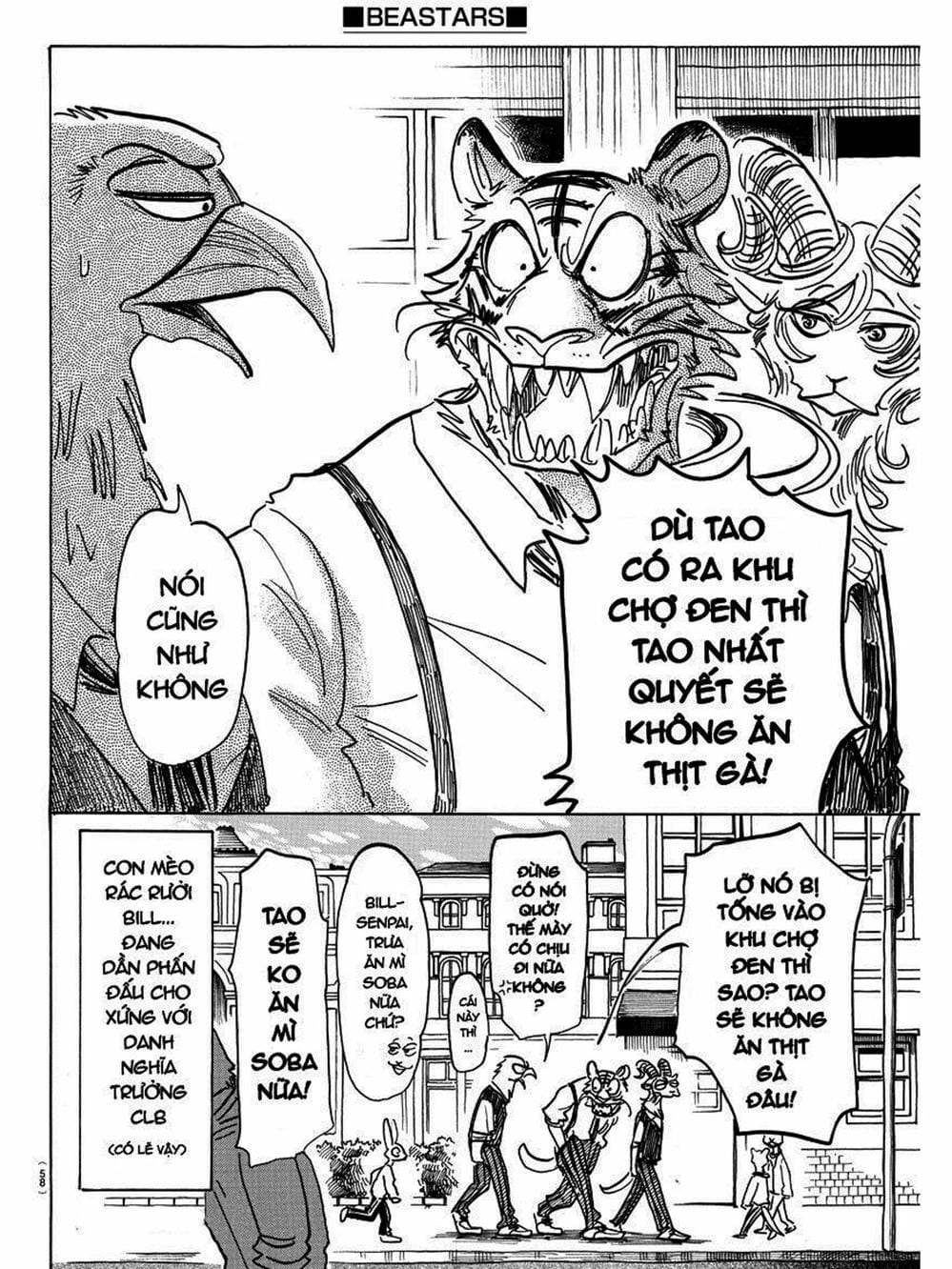 Truyện Tranh Bởi Vì Chúng Ta Đều Là Những Ngôi Sao - Beastars trang 10