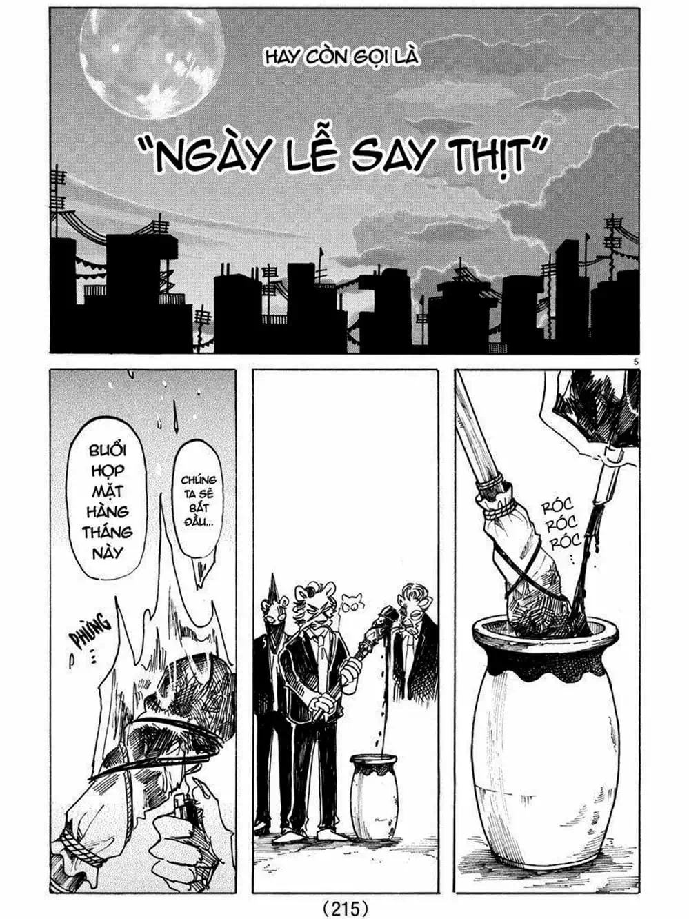 Truyện Tranh Bởi Vì Chúng Ta Đều Là Những Ngôi Sao - Beastars trang 10