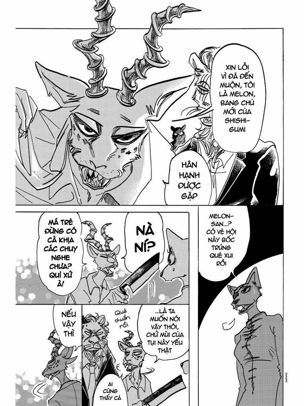Truyện Tranh Bởi Vì Chúng Ta Đều Là Những Ngôi Sao - Beastars trang 10