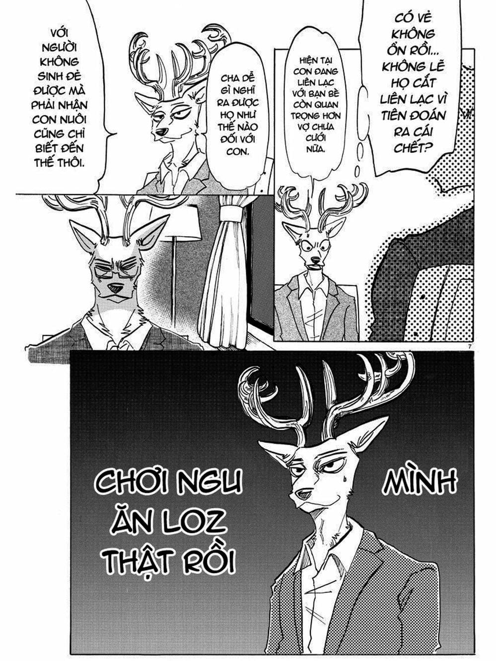 Truyện Tranh Bởi Vì Chúng Ta Đều Là Những Ngôi Sao - Beastars trang 10
