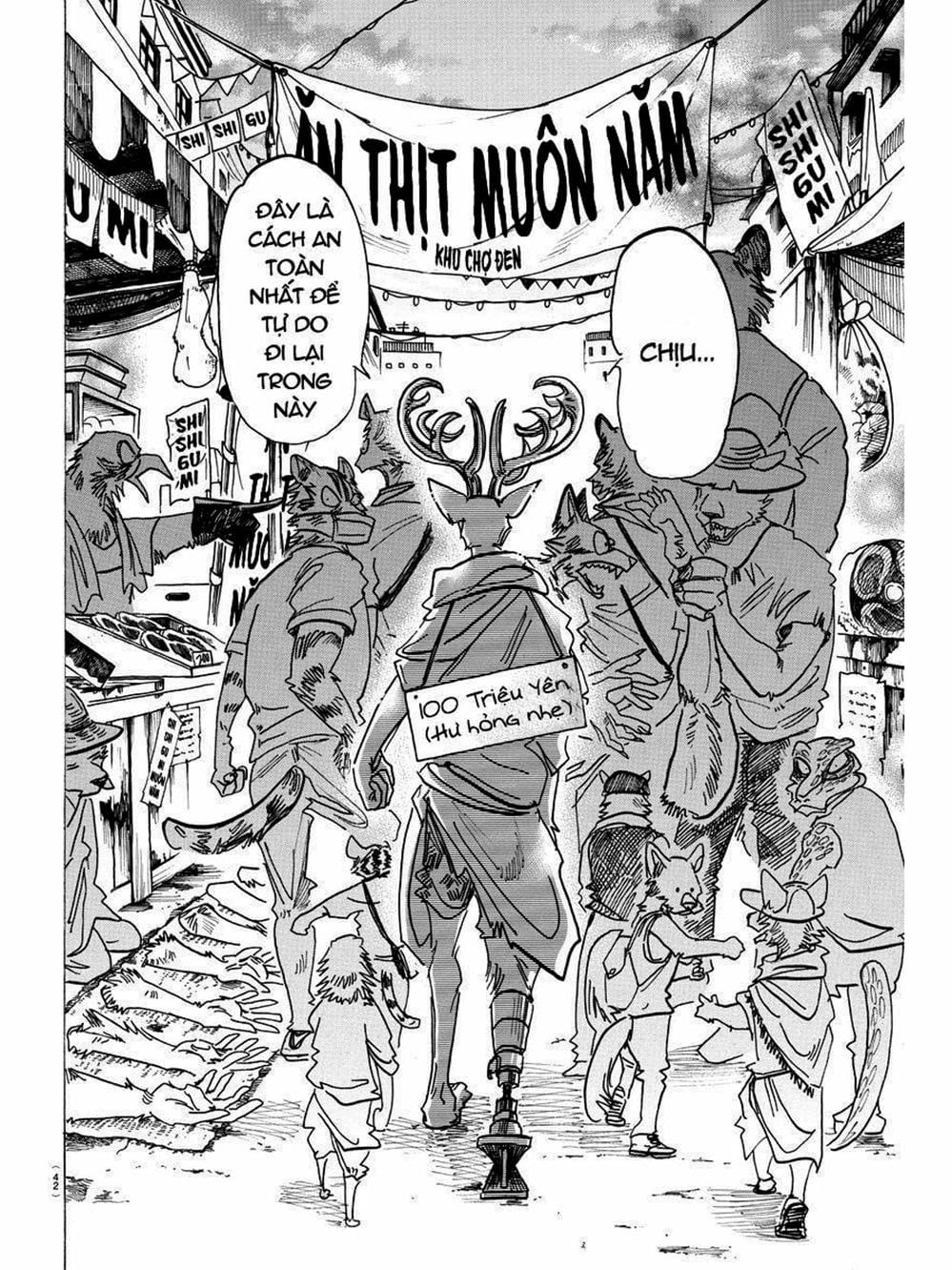 Truyện Tranh Bởi Vì Chúng Ta Đều Là Những Ngôi Sao - Beastars trang 10