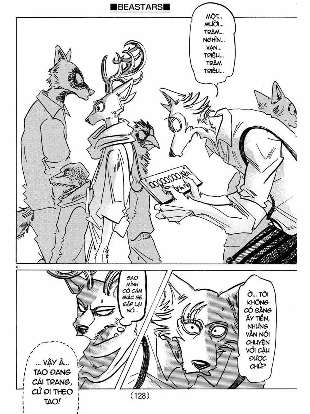 Truyện Tranh Bởi Vì Chúng Ta Đều Là Những Ngôi Sao - Beastars trang 10