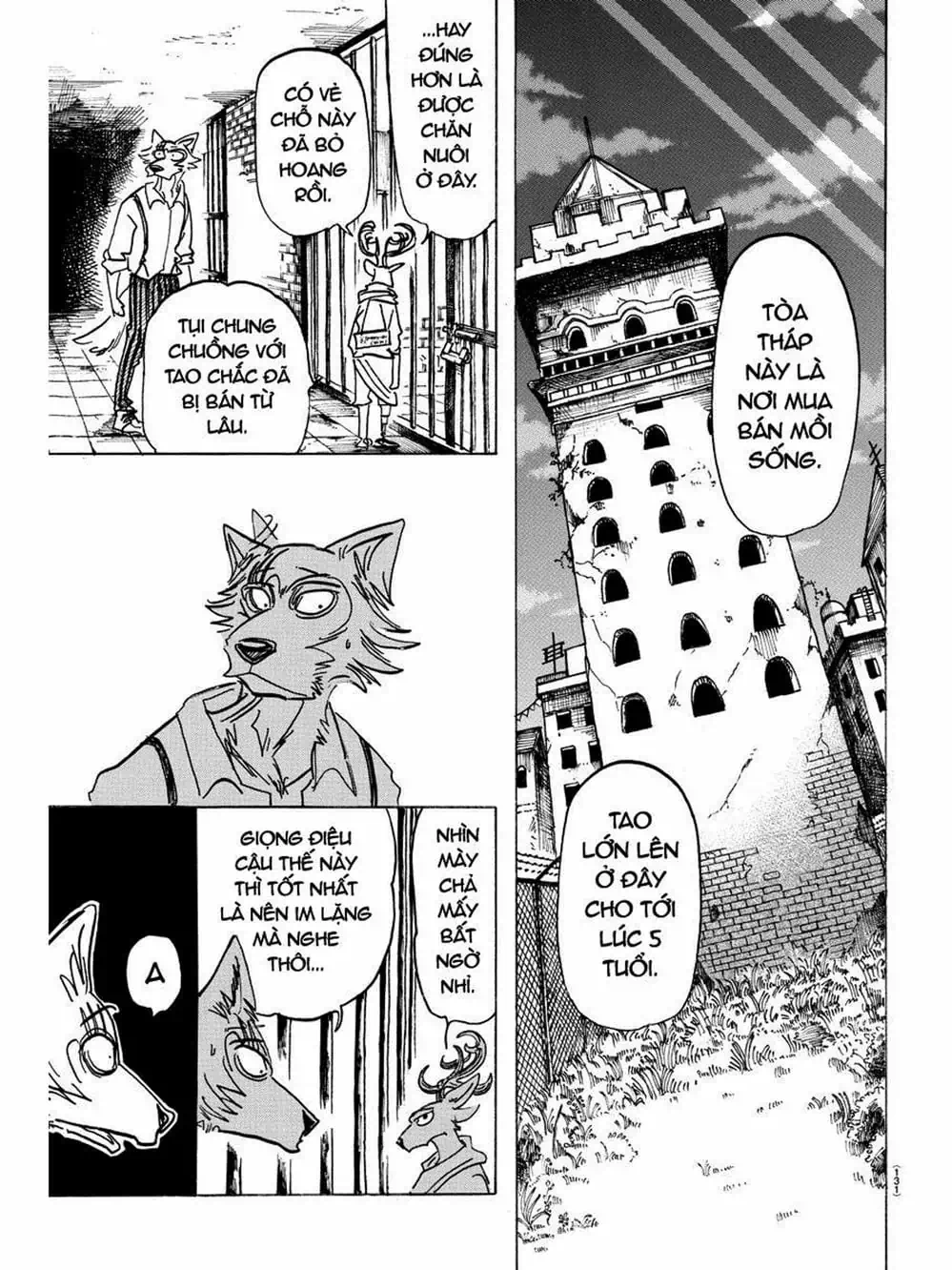 Truyện Tranh Bởi Vì Chúng Ta Đều Là Những Ngôi Sao - Beastars trang 10