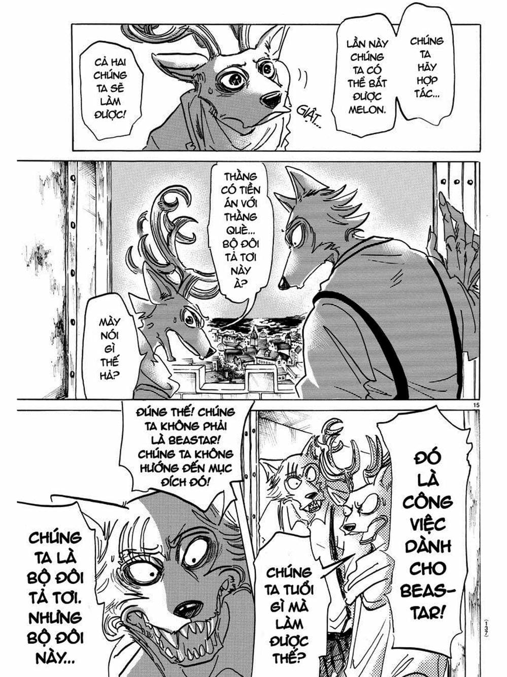 Truyện Tranh Bởi Vì Chúng Ta Đều Là Những Ngôi Sao - Beastars trang 10