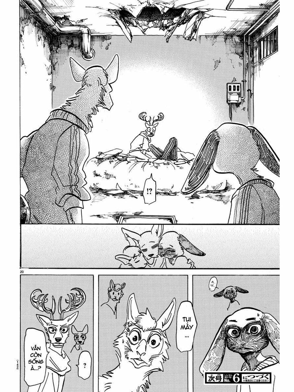 Truyện Tranh Bởi Vì Chúng Ta Đều Là Những Ngôi Sao - Beastars trang 10