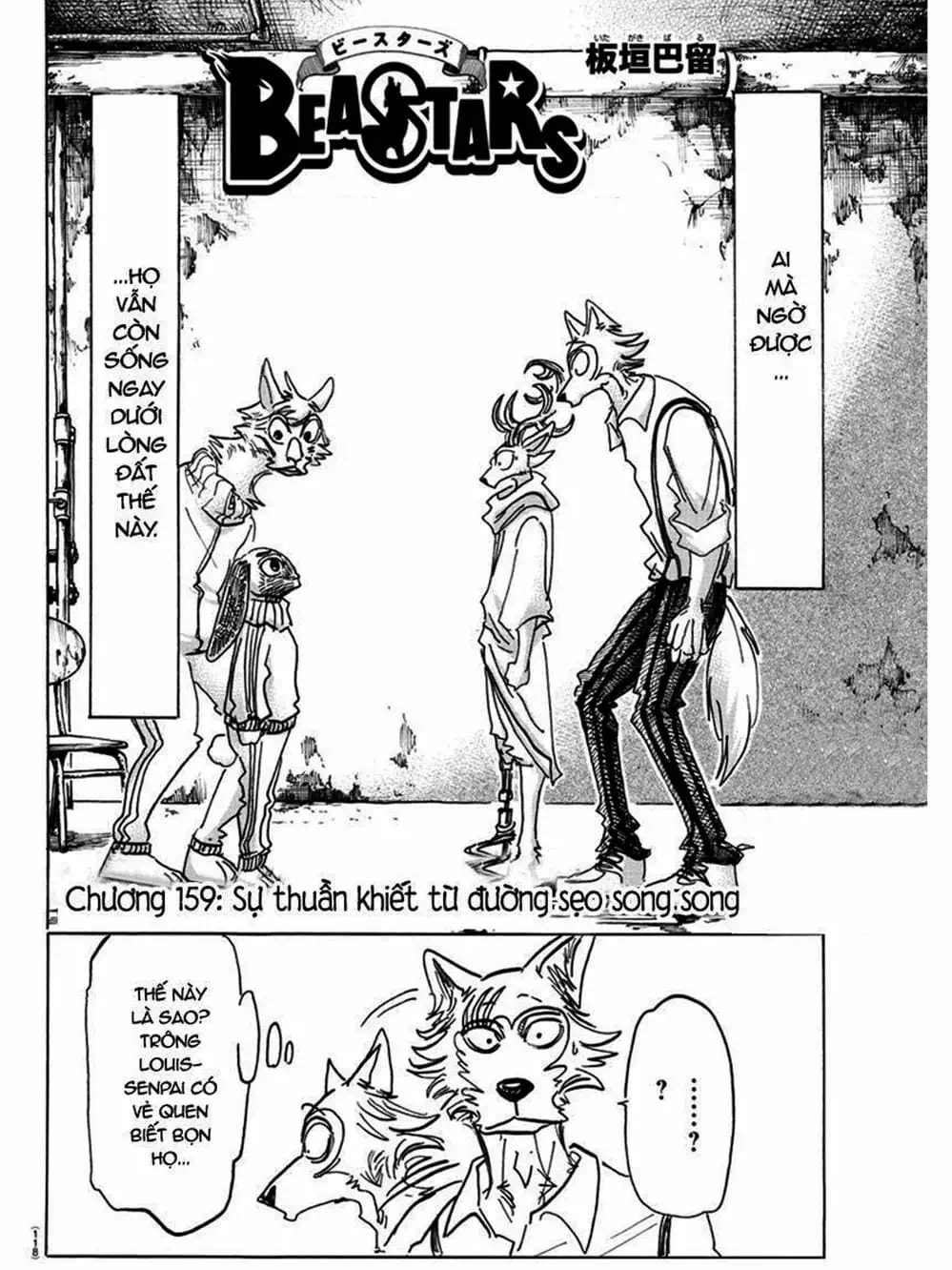 Truyện Tranh Bởi Vì Chúng Ta Đều Là Những Ngôi Sao - Beastars trang 10