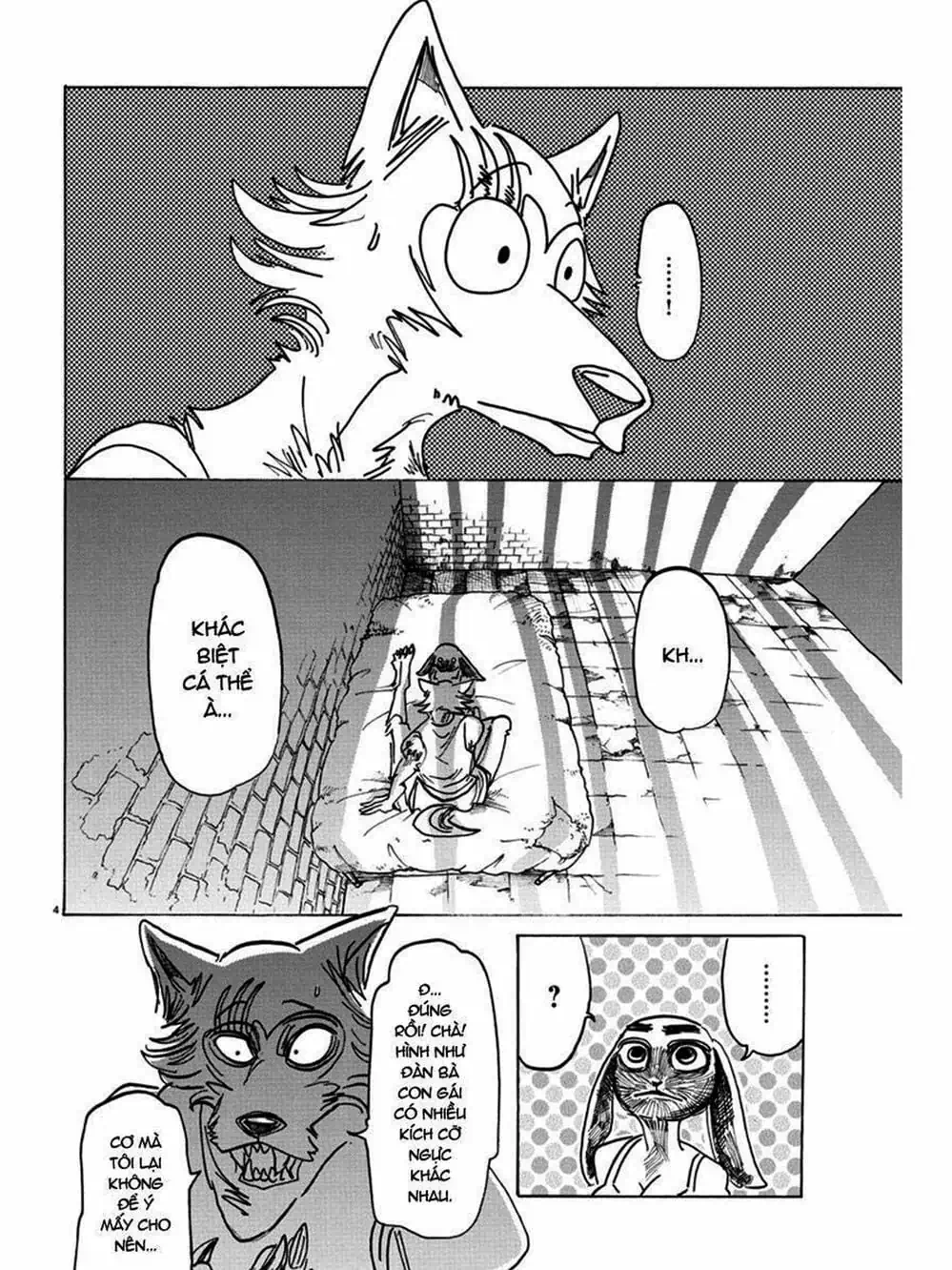 Truyện Tranh Bởi Vì Chúng Ta Đều Là Những Ngôi Sao - Beastars trang 10