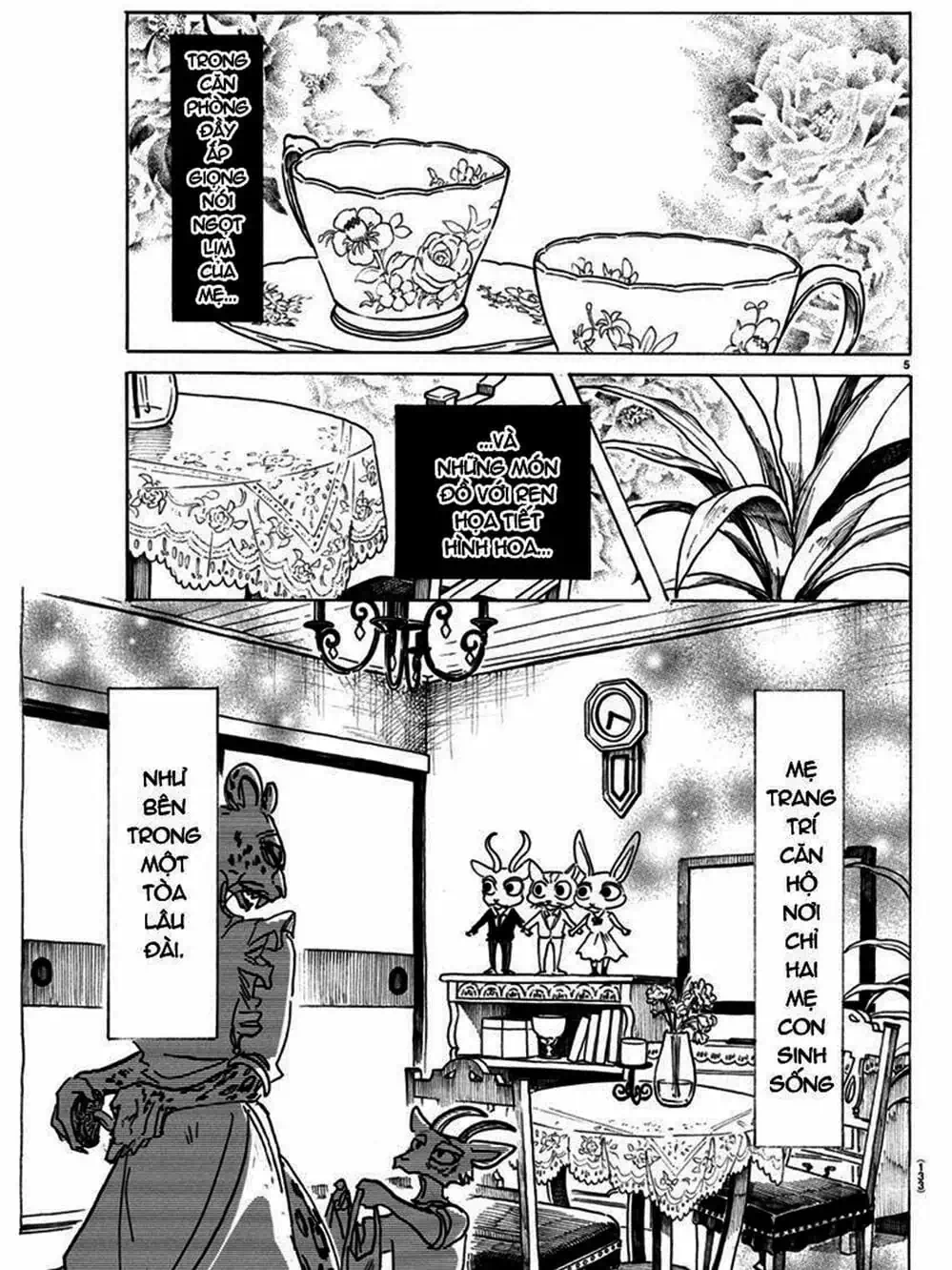 Truyện Tranh Bởi Vì Chúng Ta Đều Là Những Ngôi Sao - Beastars trang 10