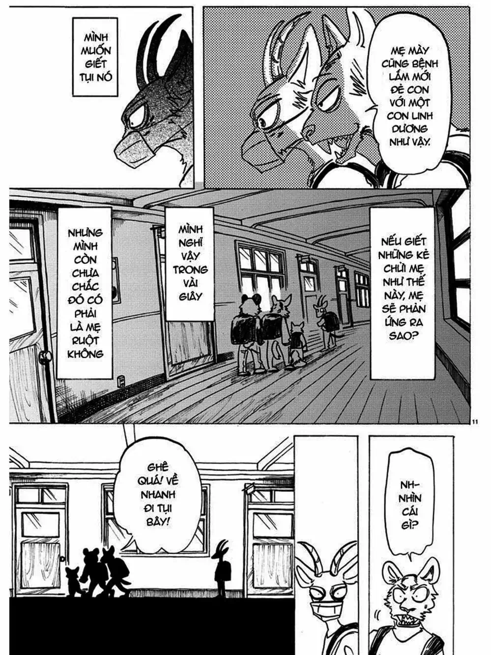 Truyện Tranh Bởi Vì Chúng Ta Đều Là Những Ngôi Sao - Beastars trang 10