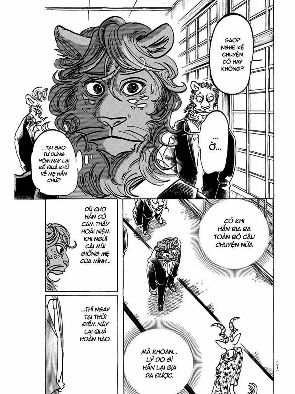 Truyện Tranh Bởi Vì Chúng Ta Đều Là Những Ngôi Sao - Beastars trang 10
