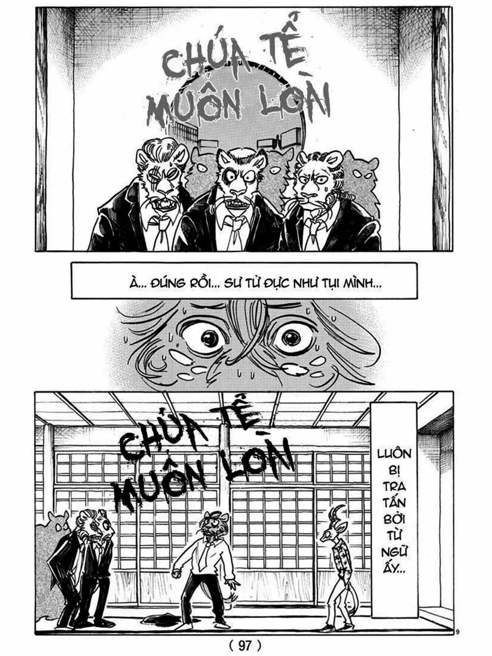 Truyện Tranh Bởi Vì Chúng Ta Đều Là Những Ngôi Sao - Beastars trang 10