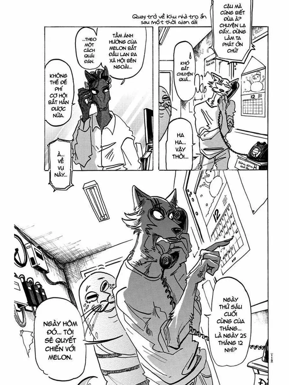 Truyện Tranh Bởi Vì Chúng Ta Đều Là Những Ngôi Sao - Beastars trang 10