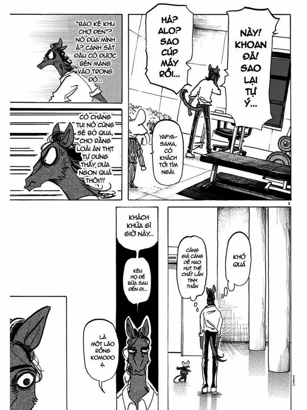 Truyện Tranh Bởi Vì Chúng Ta Đều Là Những Ngôi Sao - Beastars trang 10