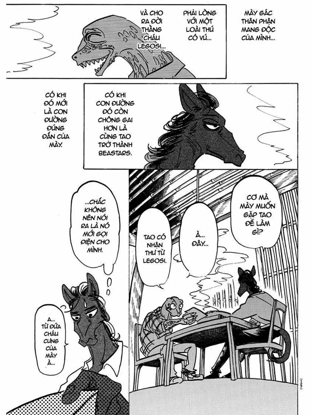 Truyện Tranh Bởi Vì Chúng Ta Đều Là Những Ngôi Sao - Beastars trang 10