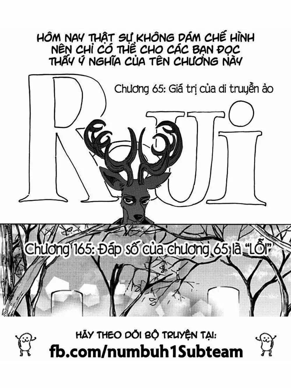 Truyện Tranh Bởi Vì Chúng Ta Đều Là Những Ngôi Sao - Beastars trang 10