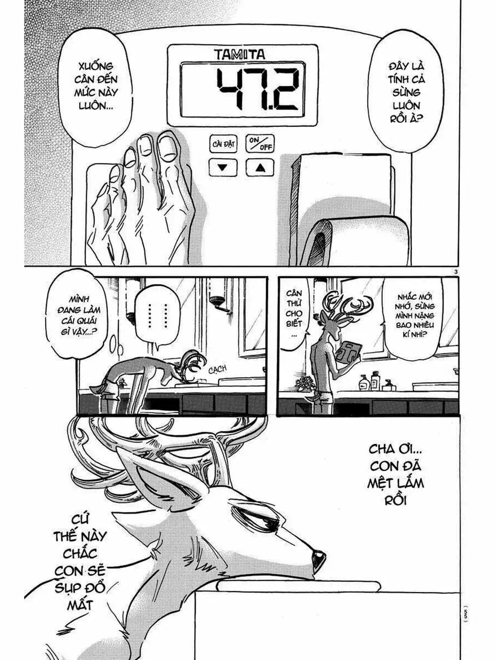 Truyện Tranh Bởi Vì Chúng Ta Đều Là Những Ngôi Sao - Beastars trang 10