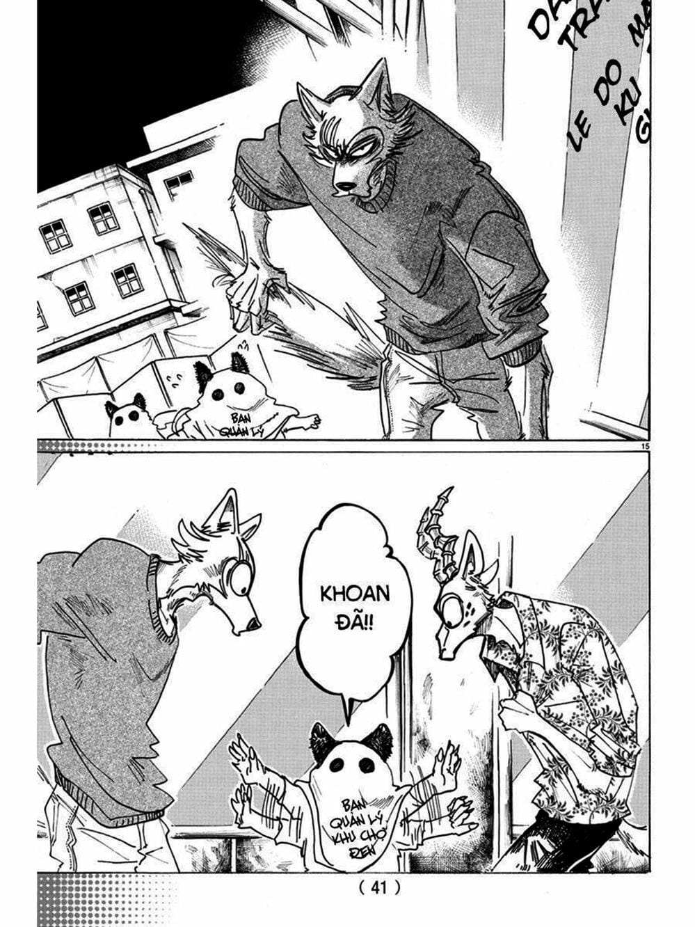 Truyện Tranh Bởi Vì Chúng Ta Đều Là Những Ngôi Sao - Beastars trang 10