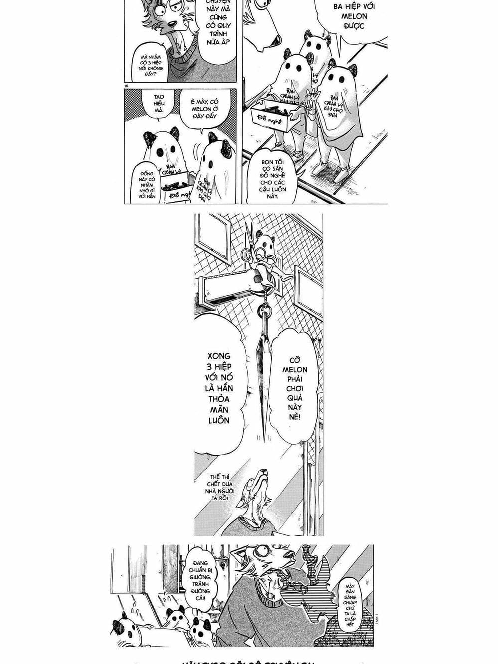 Truyện Tranh Bởi Vì Chúng Ta Đều Là Những Ngôi Sao - Beastars trang 10