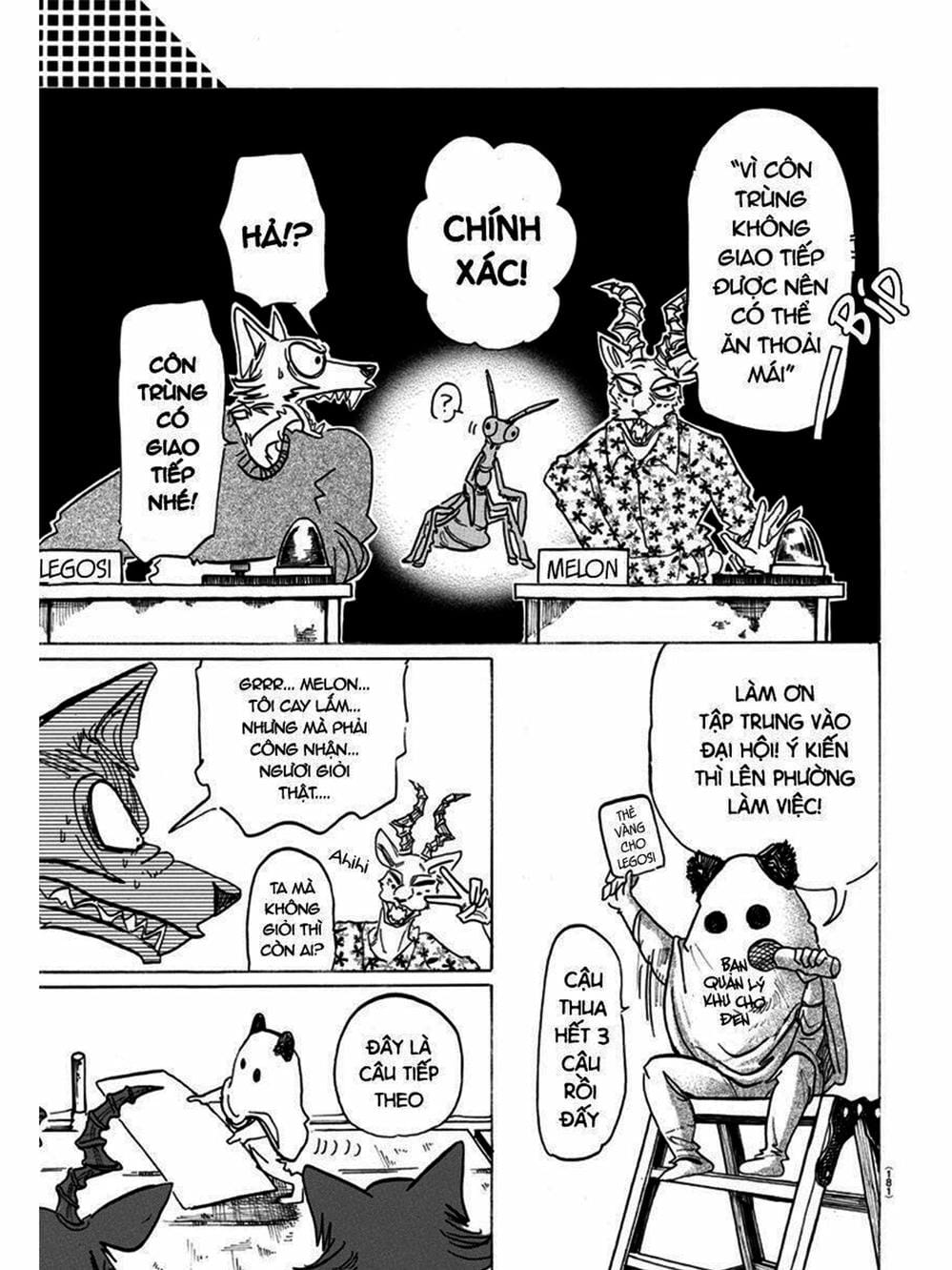 Truyện Tranh Bởi Vì Chúng Ta Đều Là Những Ngôi Sao - Beastars trang 10