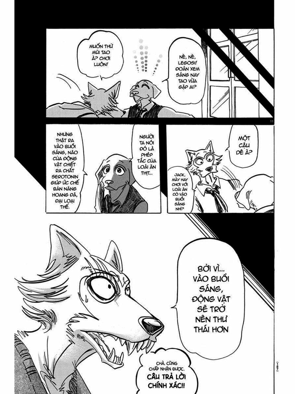 Truyện Tranh Bởi Vì Chúng Ta Đều Là Những Ngôi Sao - Beastars trang 10