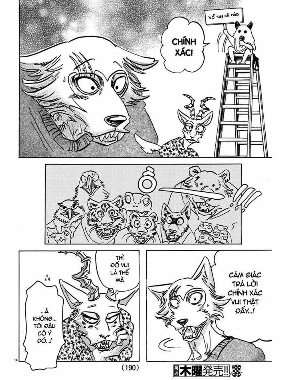 Truyện Tranh Bởi Vì Chúng Ta Đều Là Những Ngôi Sao - Beastars trang 10